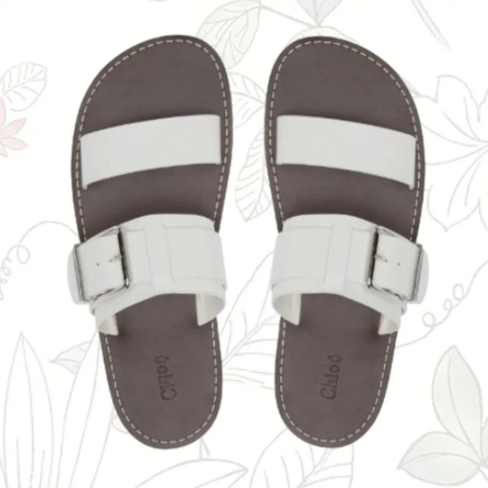 Chloé Rebecca Slide Sandal Size 38 - Picture 1 of 13
